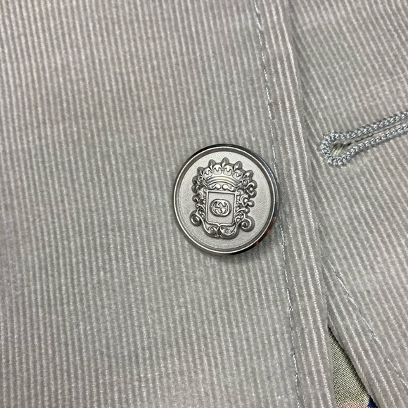 Gucci corduroy jacket with printed lining - Picture 6 of 6